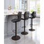 45" Steel, Polyurethane Seth Adjustable Base Bar Chair