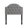 Calera Tufted Fabric Headboard, Twin