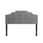 Headboard with Nail Head Trim, Full