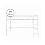 Cora Junior Metal Loft Bed