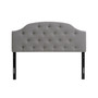 Calera Tufted Fabric Headboard, Queen