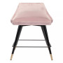 36" Steel, Polyester Piccolo Pencil Legs Counter Chair