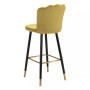 42" Steel, Polyester Zinclair Bar Chair
