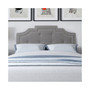 Headboard with Nail Head Trim, Queen