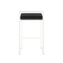 Fuji White Counter Stool, Set of 2