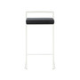 Fuji White Counter Stool, Set of 2