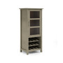 Avalon Solid Wood High Storage Wine Rack Cabinet