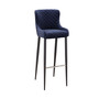 Etta Bar Stool Dark Blue