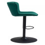 46" Steel, Polyester Tarley Adjustable Base Bar Chair
