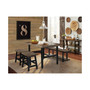 Pomona - Reclaimed Wood 20"H Barstool with Metal Legs