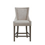 Ultra 25.5" Fabric Upholstered Counter Stool