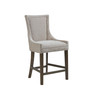 Ultra 25.5" Fabric Upholstered Counter Stool