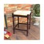 French Country 24" Turned Leg Seat Stool