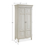 Sag Harbor White Tall Cabinet