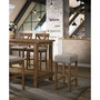 Janet Driftwood Transitional Counterheight Stools, Set of 2