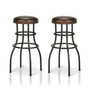 Delvan Padded Bar Stool, Set of 2