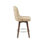 Kobe 25.5" Upholstered Counter Stool with Swivel Seat