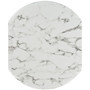 Lippa 28" Artificial Marble Bar Table