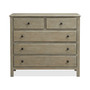 Parker Natural 5-Drawer Small Dresser