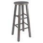 Ivy 29.1" Wood Square Leg Bar Stool
