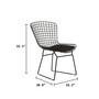 Holly Wire Chair, Set of 2