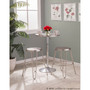 Bistro Adjustable Round Bar Table