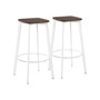 Clara Square Bar Stool, Set of 2