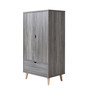 Massenburg II Distressed Wardrobe Armoire
