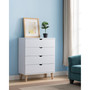 Massenburg II Modern 4-Drawer Chest