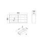 Portland 6 Drawer Double Dresser