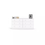 Portland 6 Drawer Double Dresser