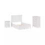 Hedworth Queen Bed 3pc (Queen Bed + Chest + Nightstand)