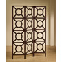 Manchester Circle Pattern 3-Panel Folding Screen