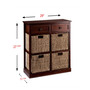 Caldwell 4-Basket Storage Chest