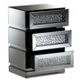 Sabrina Mirrored Nightstand