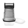 Stainless Steel Box Grater with Storage