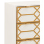 Parral Gold Lattice Accent Chest