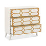 Parral Gold Lattice Accent Chest