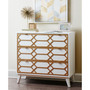 Parral Gold Lattice Accent Chest