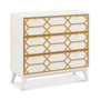Parral Gold Lattice Accent Chest