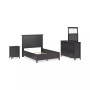 Hedworth Queen Bed 3pc Set (Queen Bed + Dresser + Nightstand)