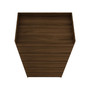 Mulberry Medium Density Fiberboard Open 1 Sectional Closet
