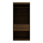 Mulberry Medium Density Fiberboard Open 1 Sectional Closet