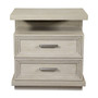 Cascade Two-Drawer Nightstand