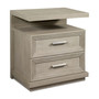 Cascade Two-Drawer Nightstand