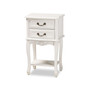 Furniture Gabrielle Victorian 2 Drawers Nightstand
