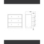 Portland 3-Drawer Chest