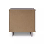 Granville 18.11" Medium Density Fiberboard 2-Drawer Nightstand