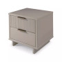 Granville 18.11" Medium Density Fiberboard 2-Drawer Nightstand
