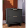 Granville 18.11" Medium Density Fiberboard 2-Drawer Nightstand
